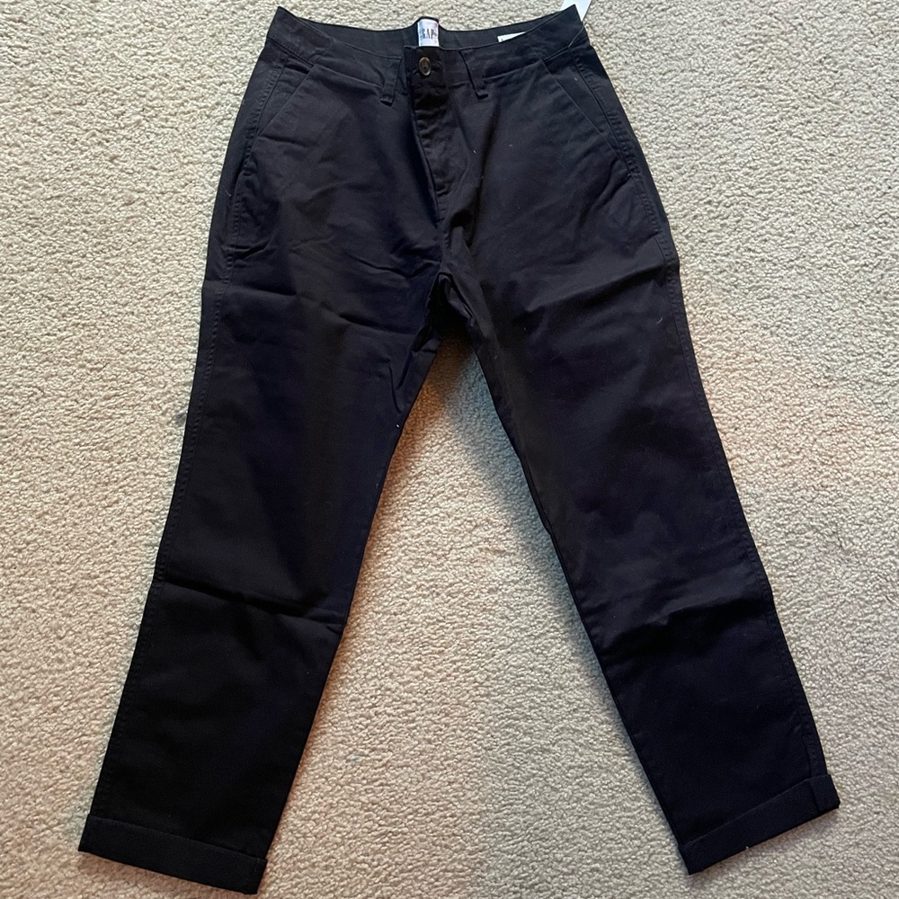 GAP Black Girlfriend Khaki Pants